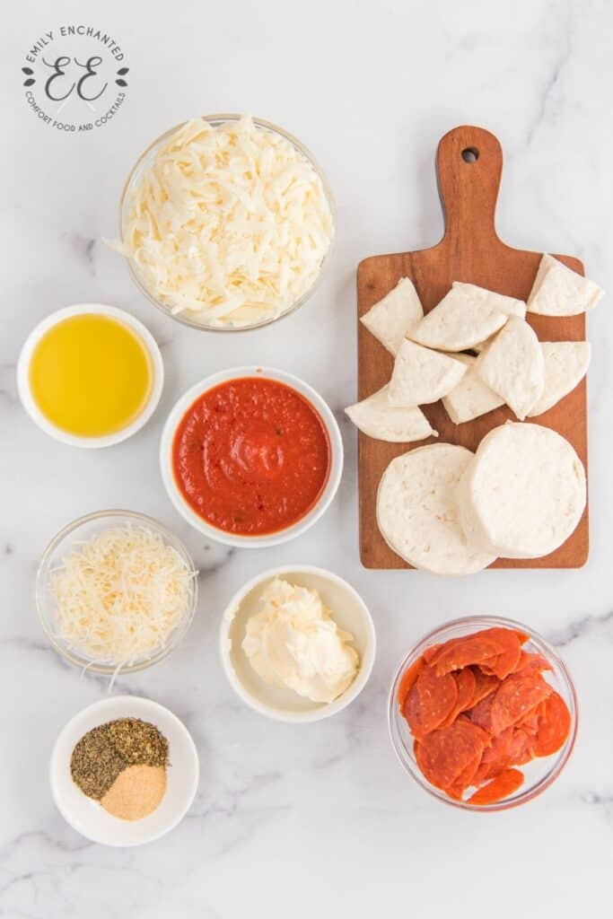 Pull Apart Pizza Bread Ingredients