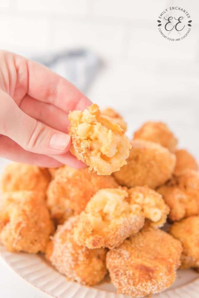 Air Fryer Mac and Cheese Bites 