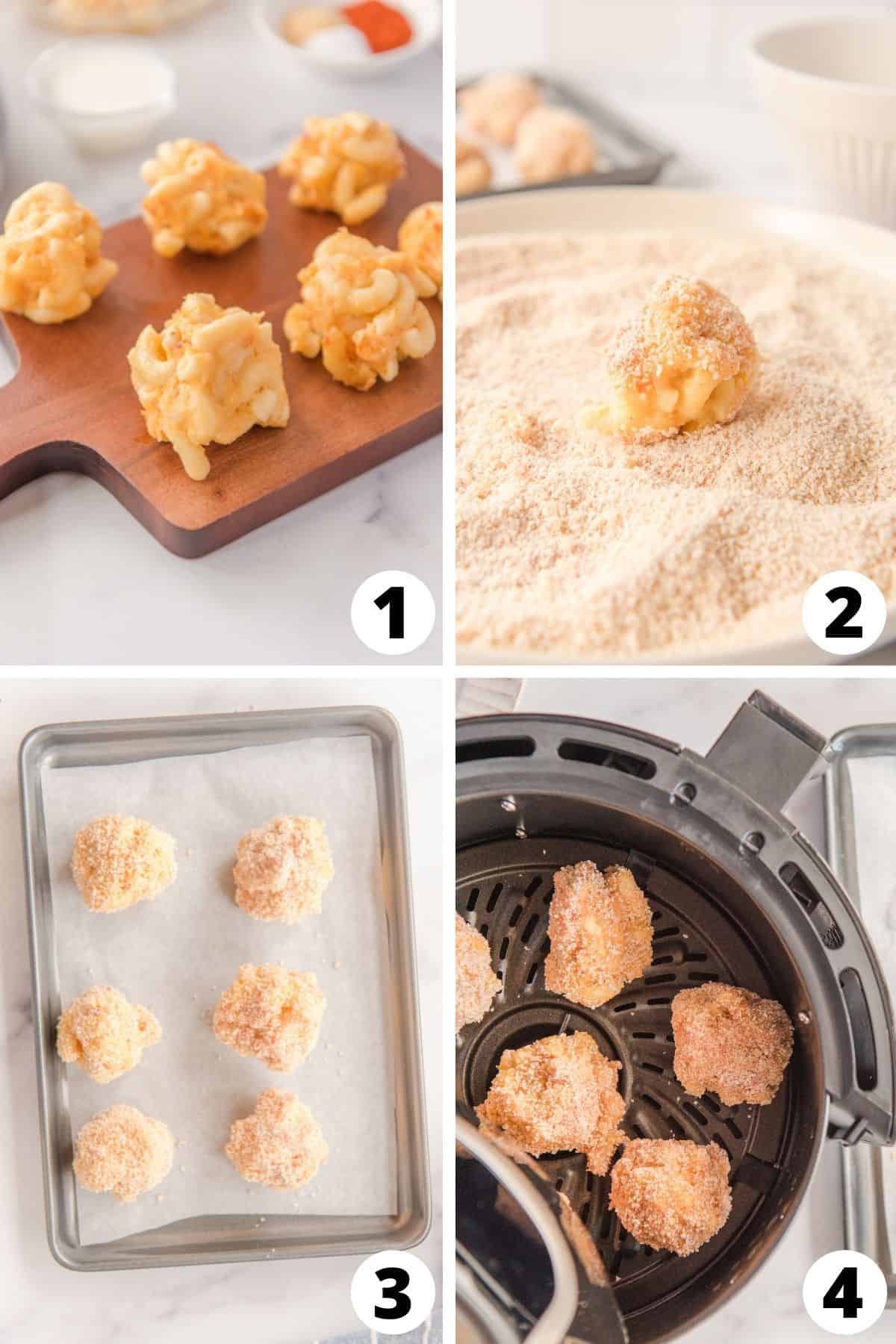 How to Make Macaroni and Cheese Balls in Air Fryer
