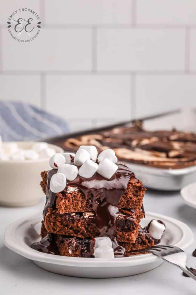 Hot Chocolate Sheet Pan Pancakes