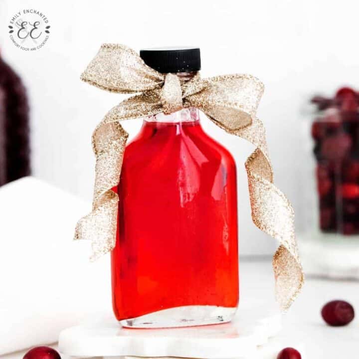 Cranberry Simple Syrup