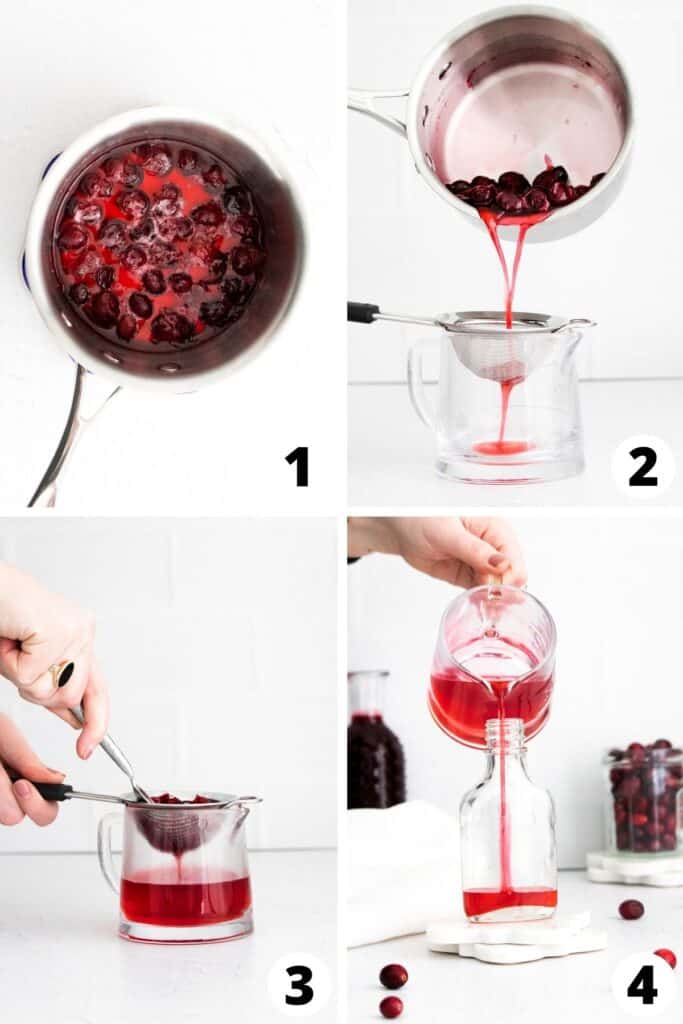 Cranberry Simple Syrup Cranberry Simple Syrup