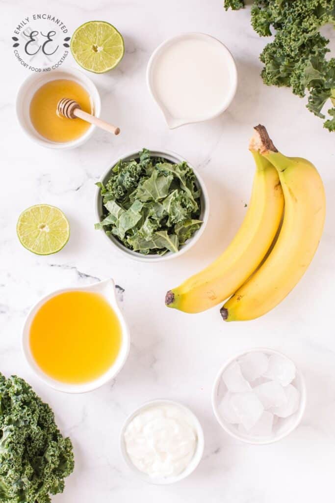 Kale Smoothie Ingredients Kale Smoothie Ingredients