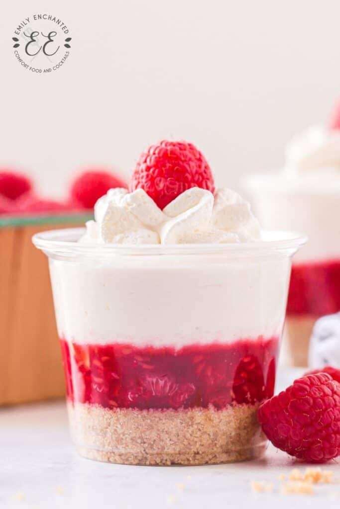 Raspberry Cheesecake Shooters