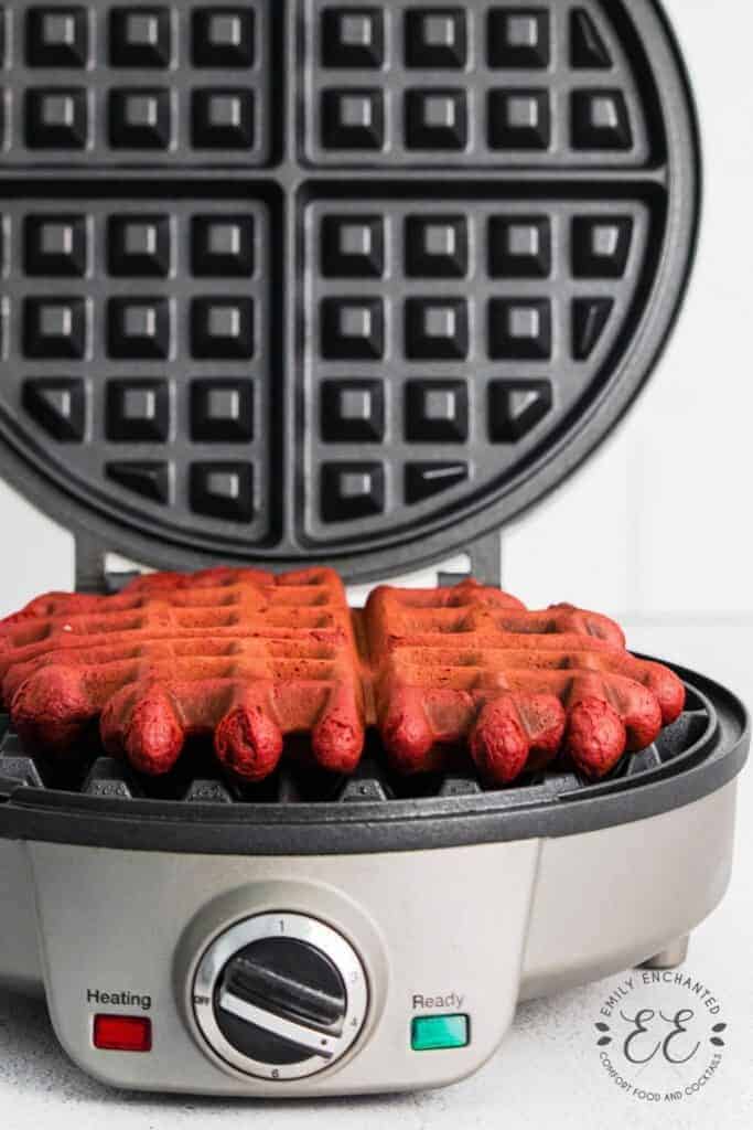 Waffles in a Waffle Iron Waffles in a Waffle Iron