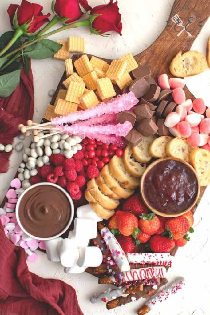 Valentine's Day Charcuterie Board