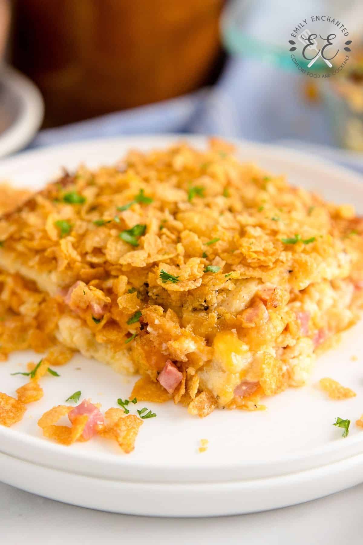 Breakfast Casserole with Bread