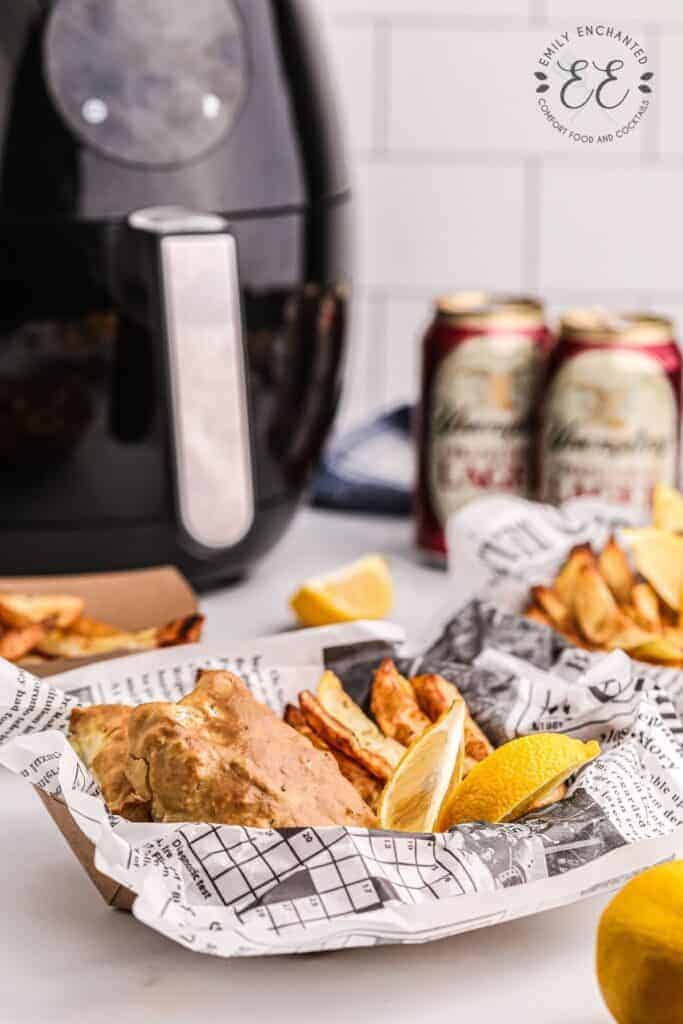 Air Fryer Fish and Chips