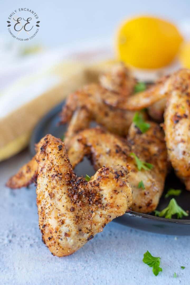 The Best Air Fryer Lemon Pepper Wings Ready in 12 Minutes