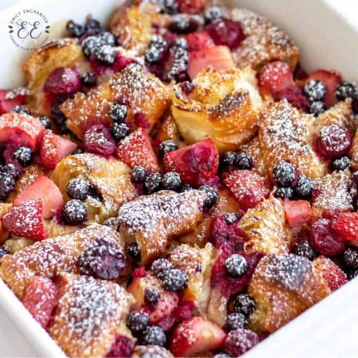 Berry Croissant Bake