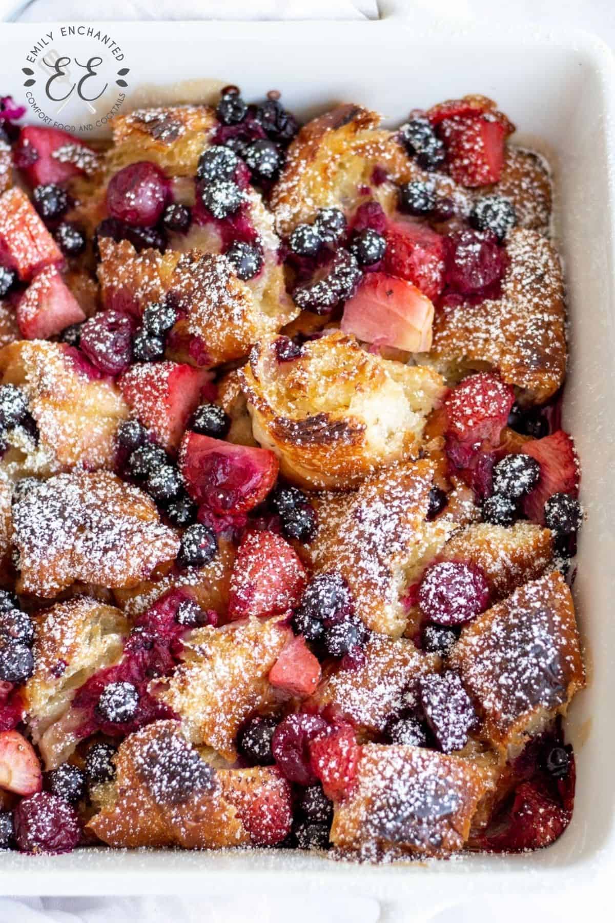 Berry Croissant Bake