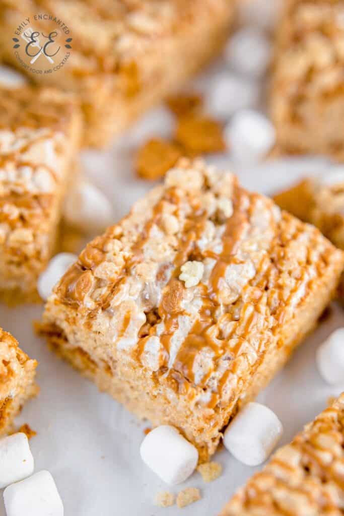 Biscoff Rice Krispie Treat