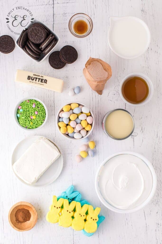 Easter Dirt Cake Ingredients Easter Dirt Cake Ingredients