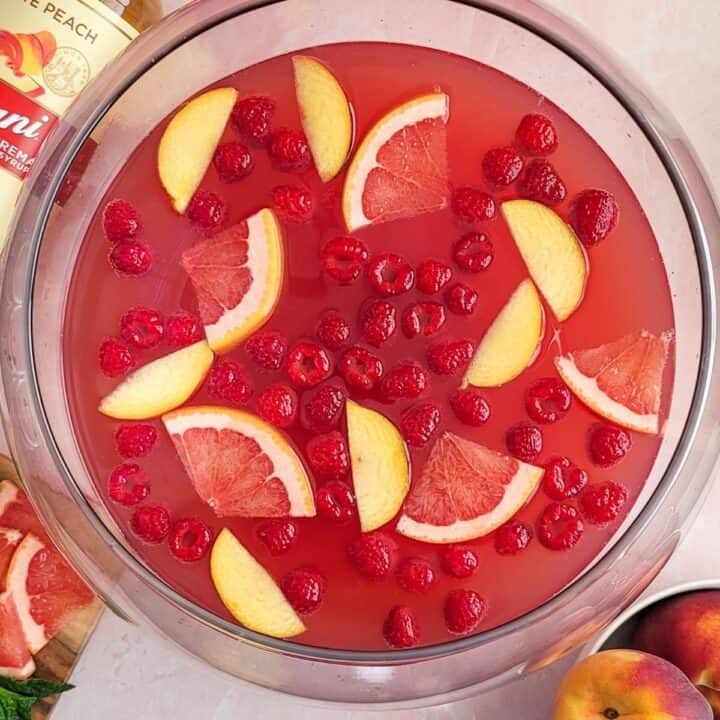 Pink Mimosa Punch
