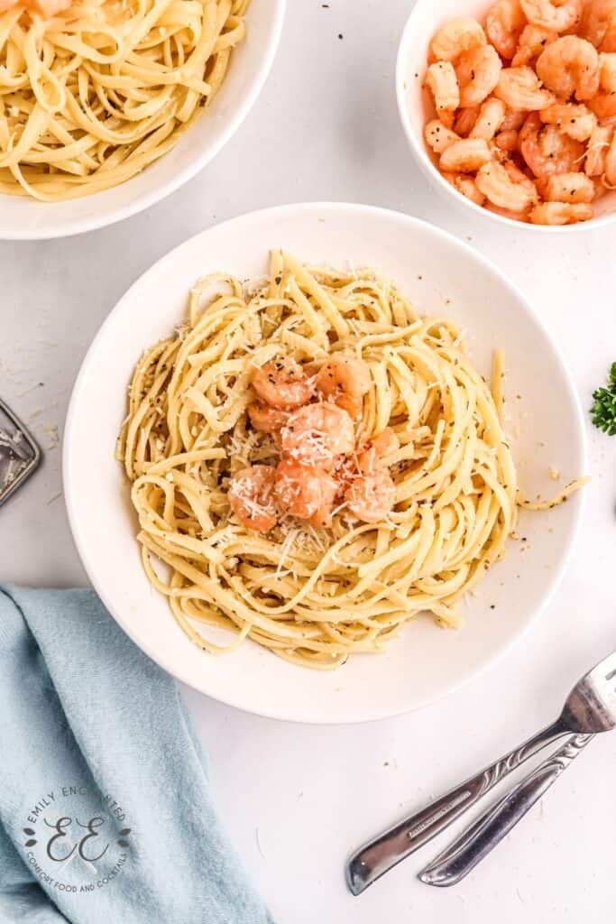 Butter Shrimp Pasta