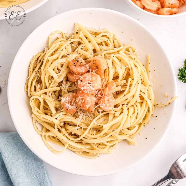 Garlic Shrimp Pasta