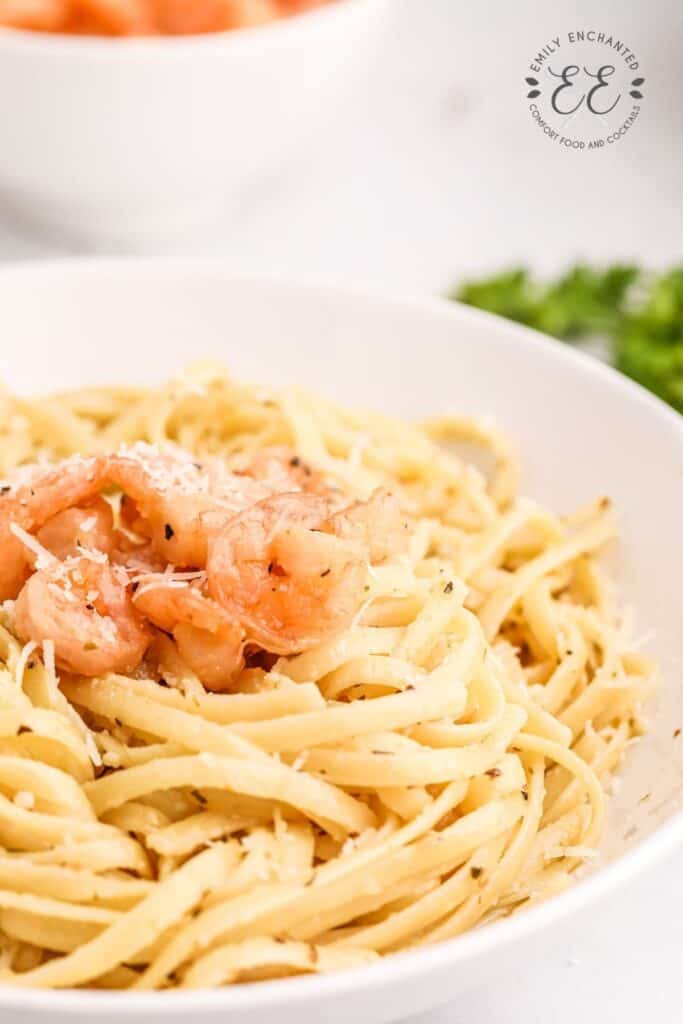 Garlic Shrimp Pasta