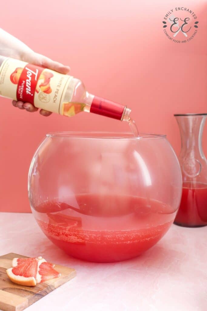 Pink Punch with Torani Puremade Syrup