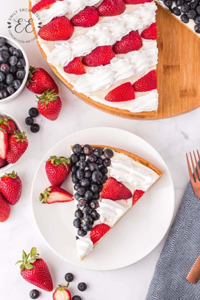 4th of July Dessert Pizza 4th of July Dessert Pizza