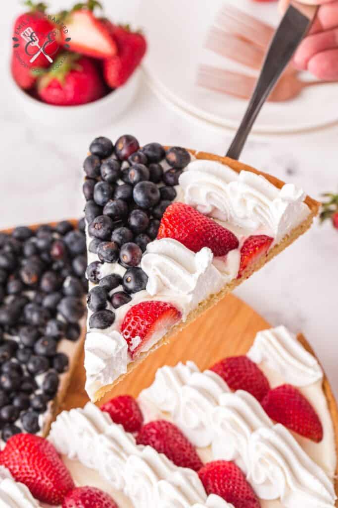 Patriotic Fruit Pizza