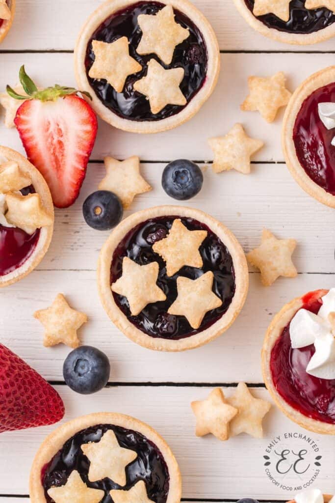 Fourth of July Pie Bites