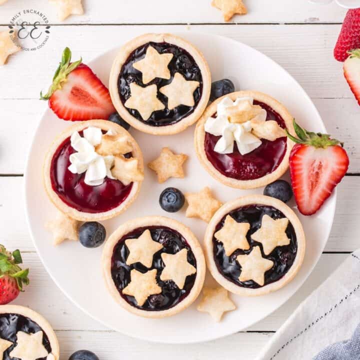 4th of July Mini Pie Bites