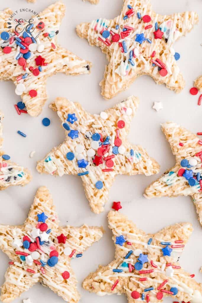 4th of July Rice Krispie Treats 4th of July Rice Krispie Treats