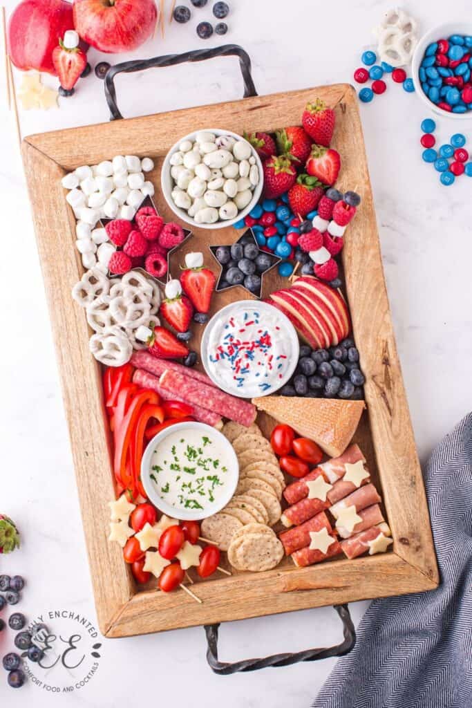 4th of July Charcuterie Board 4th of July Charcuterie Board