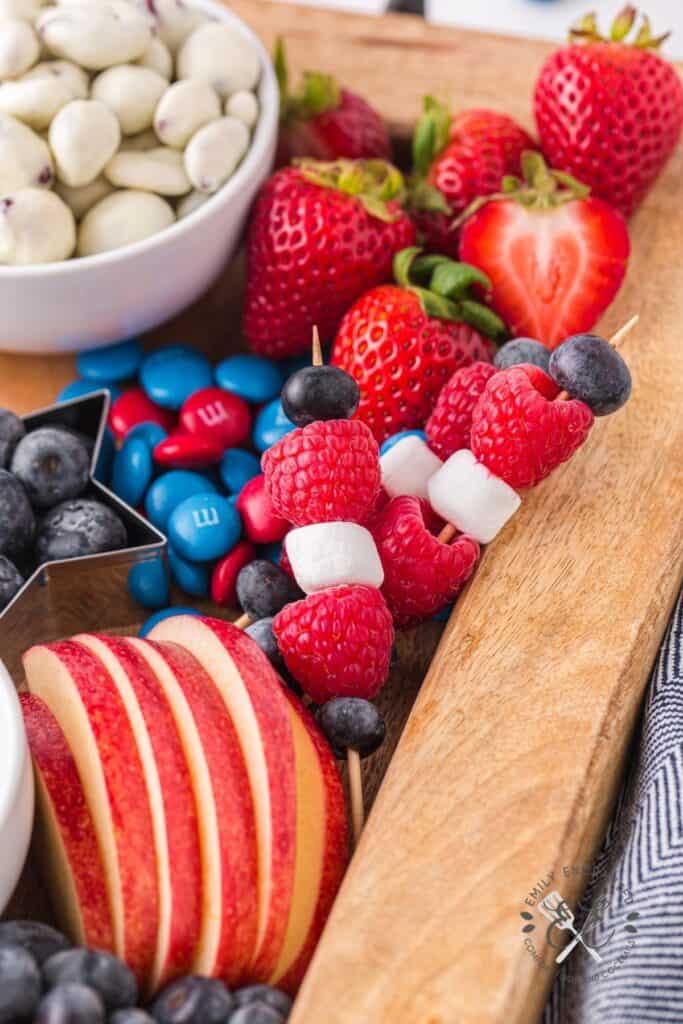 Patriotic Charcuterie Board Patriotic Charcuterie Board