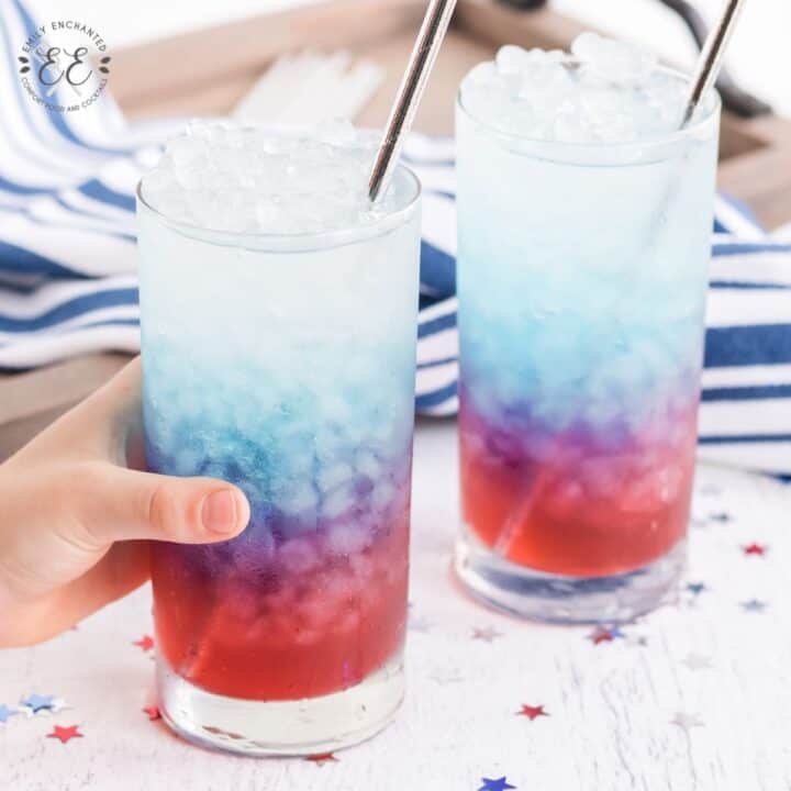 4th of July Layered Drink