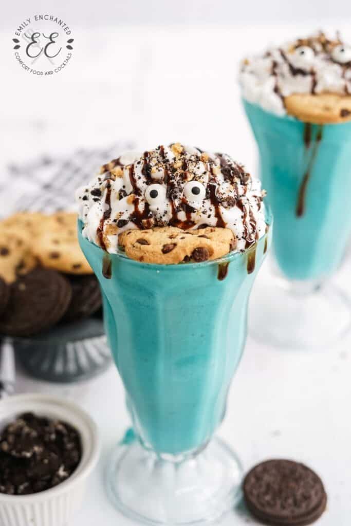 Cookie Monster Milkshake Cookie Monster Milkshake