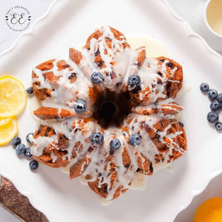 Lemon Blueberry Bundt Cake