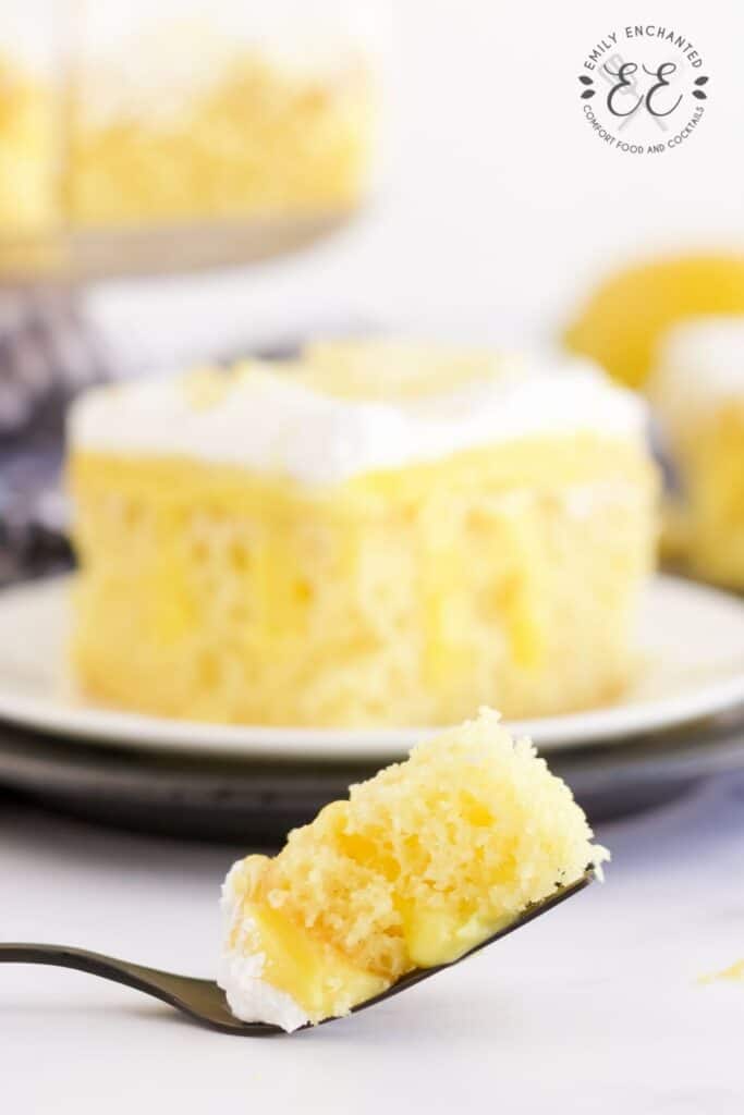 Lemon Poke Cake Recipe