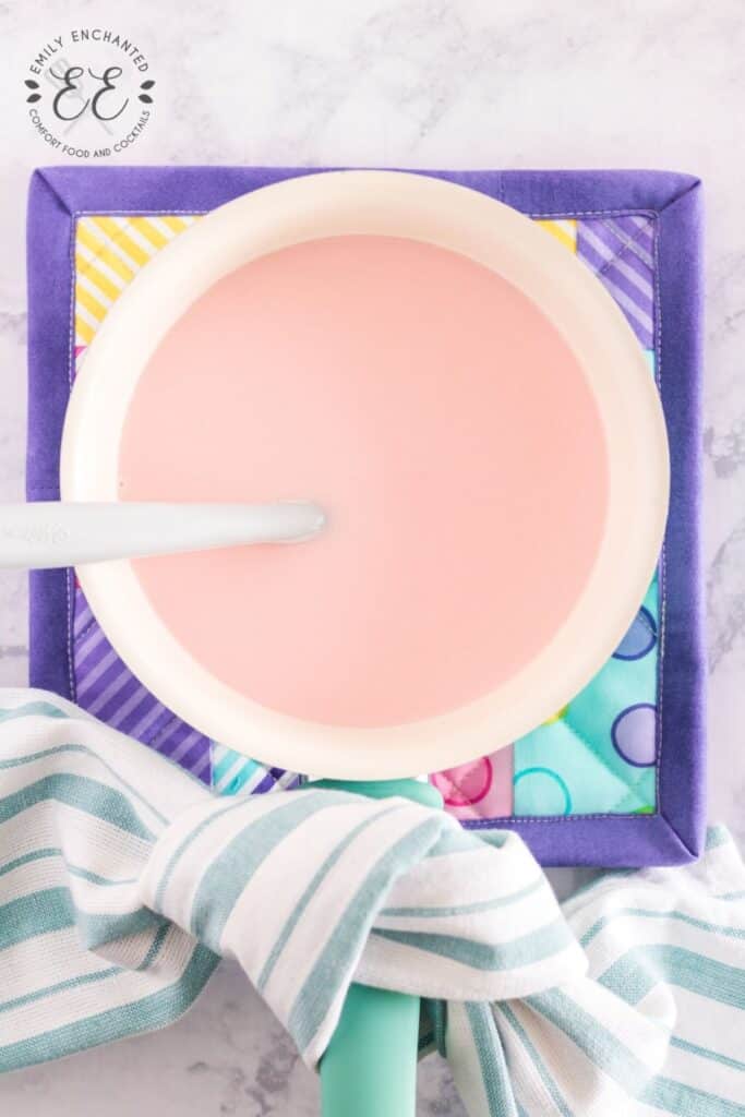 Unicorn Hot White Chocolate