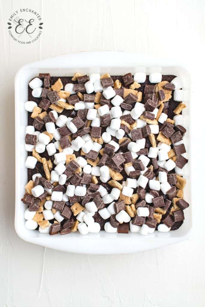 Smores Brownie Smores Brownie