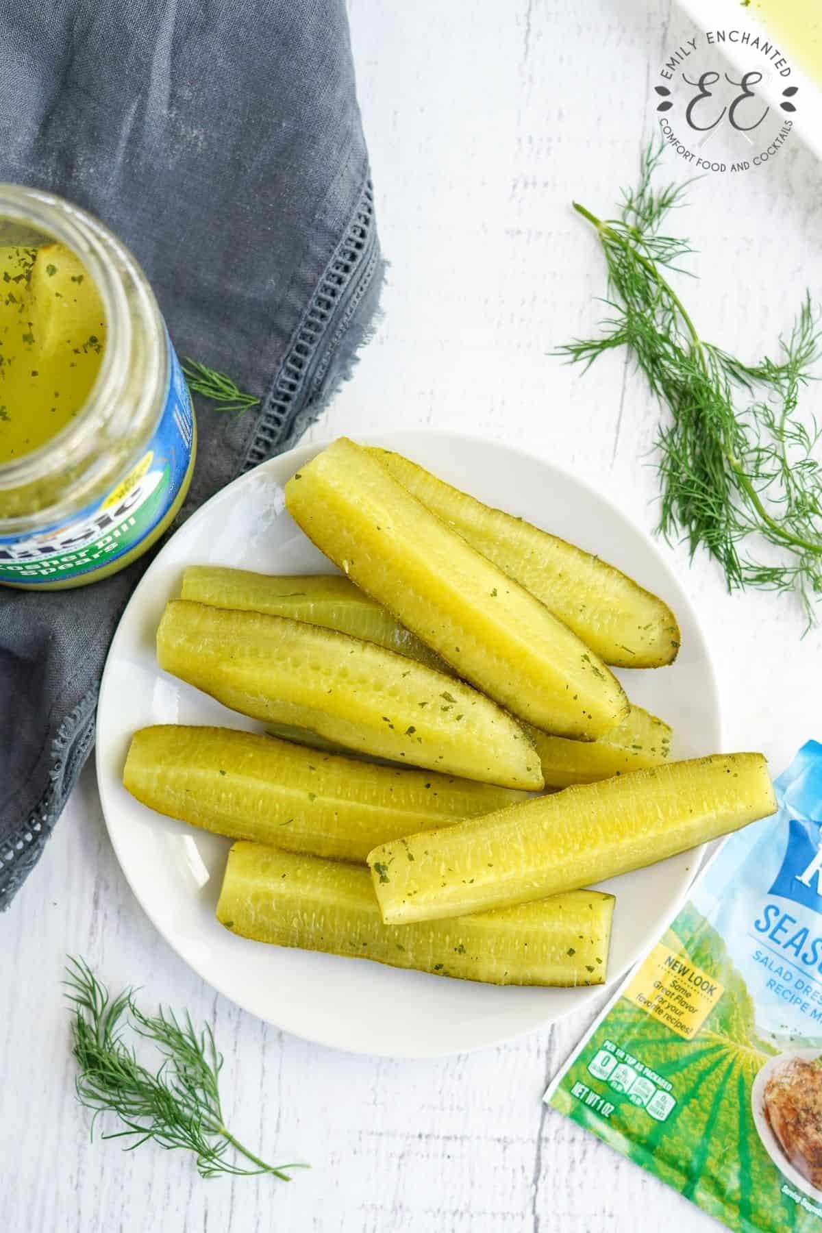 Seasoned Pickles Recipe