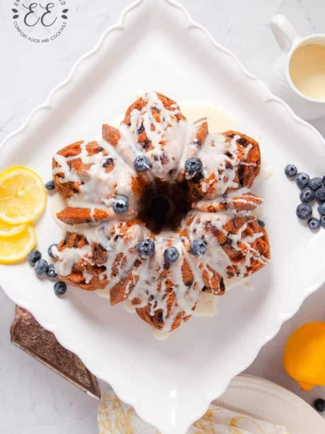 Lemon Blueberry Bundt Cake