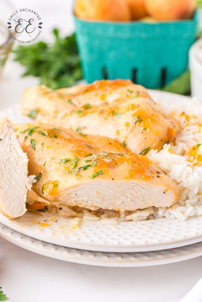 Baked Chicken Breast with Apricot Preserves