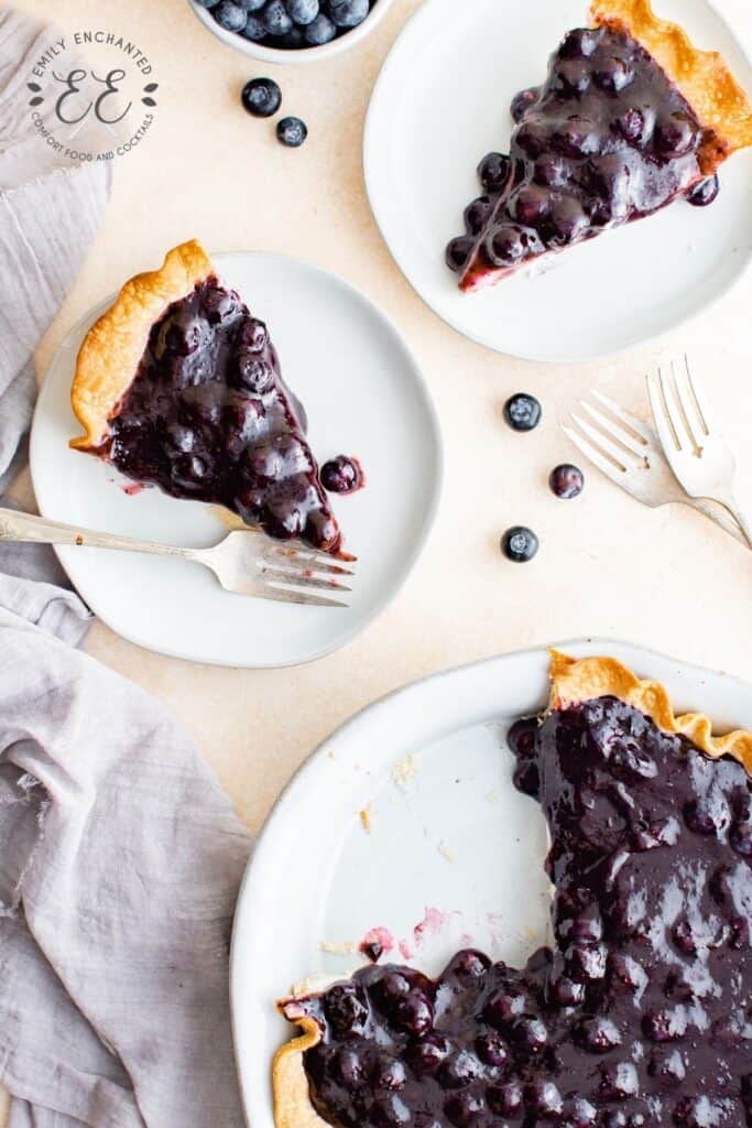 Blueberry Cream Cheese Pie