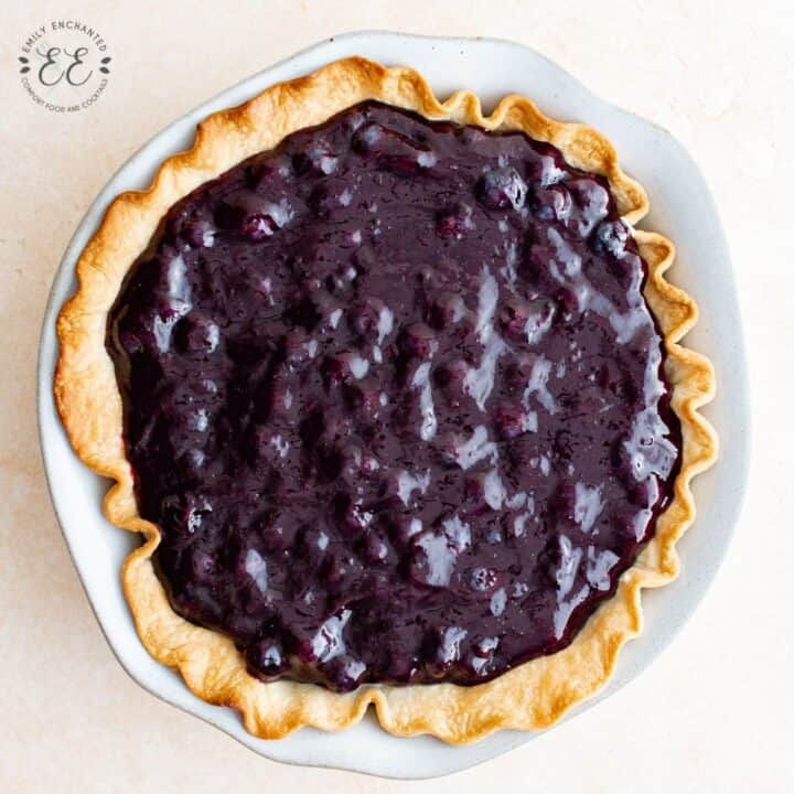 Blueberry Cream Cheese Pie