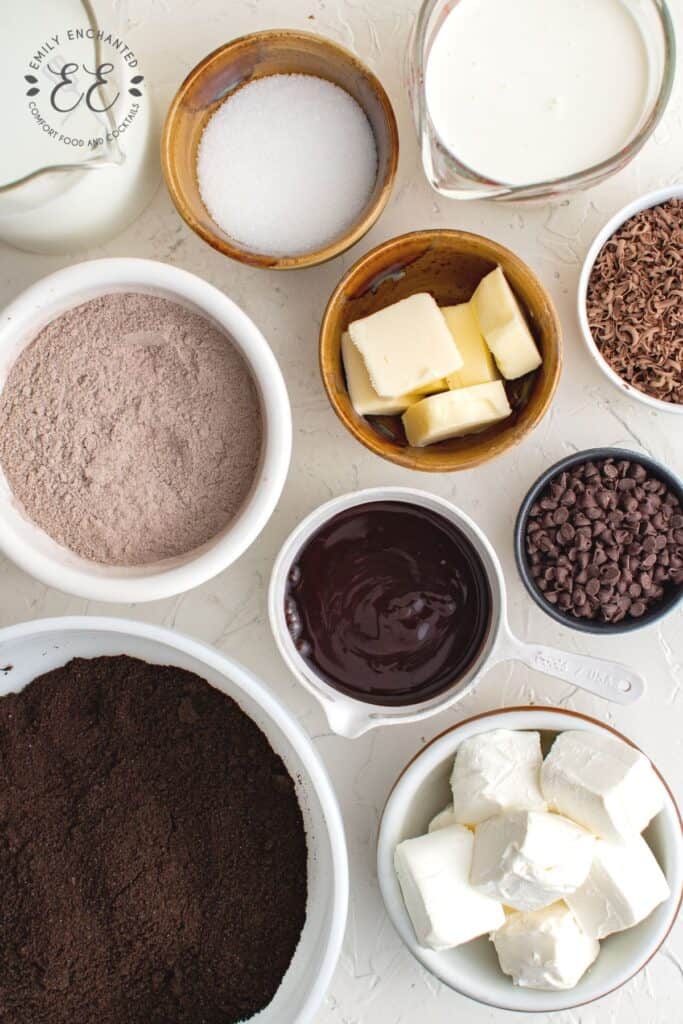 Chocolate Lasagna Ingredients