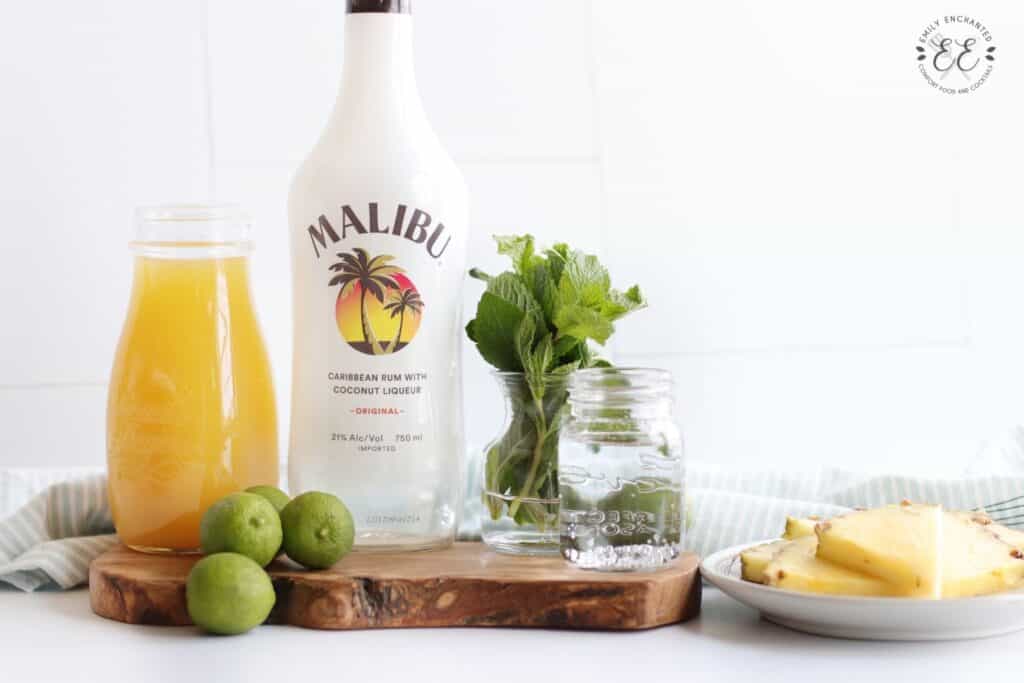 Pineapple Coconut Mojito Pineapple Coconut Mojito