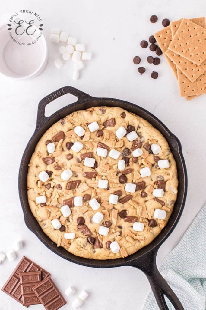 Giant Smores Cookie Recipe Giant Smores Cookie Recipe