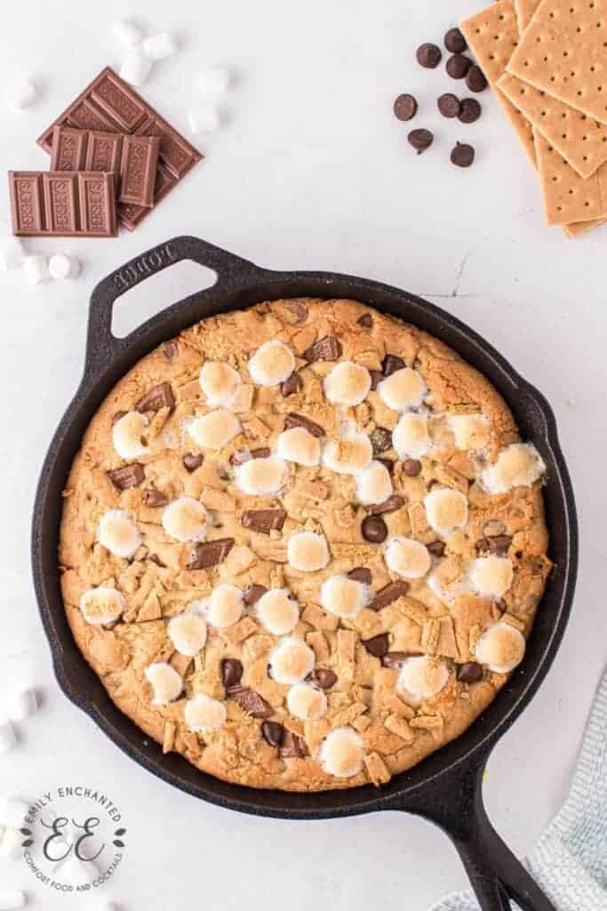 S'mores Skillet Cookie