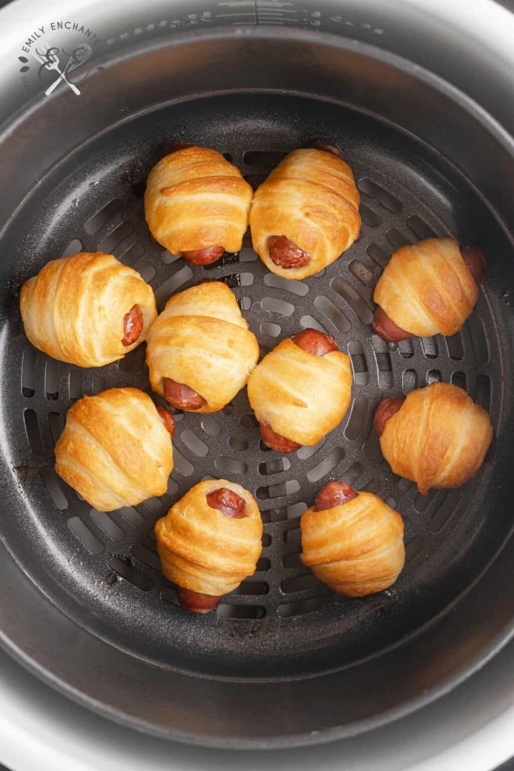 The Best Air Fryer Pigs in a Blanket Appetizer Recipe