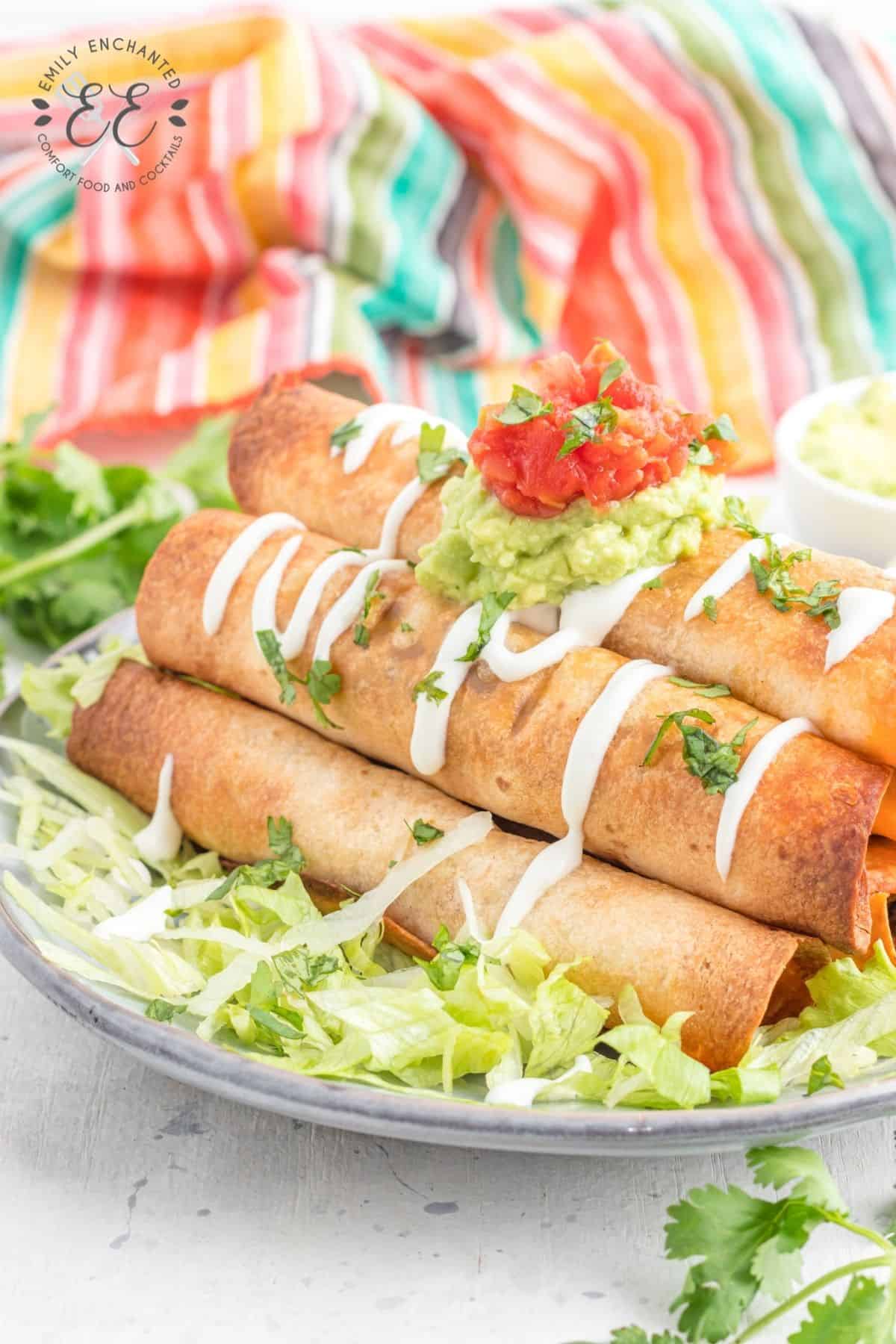 Air Fried Taquitos Air Fried Taquitos