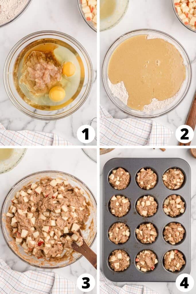Cinnamon Muffins with Apple Cinnamon Muffins with Apple