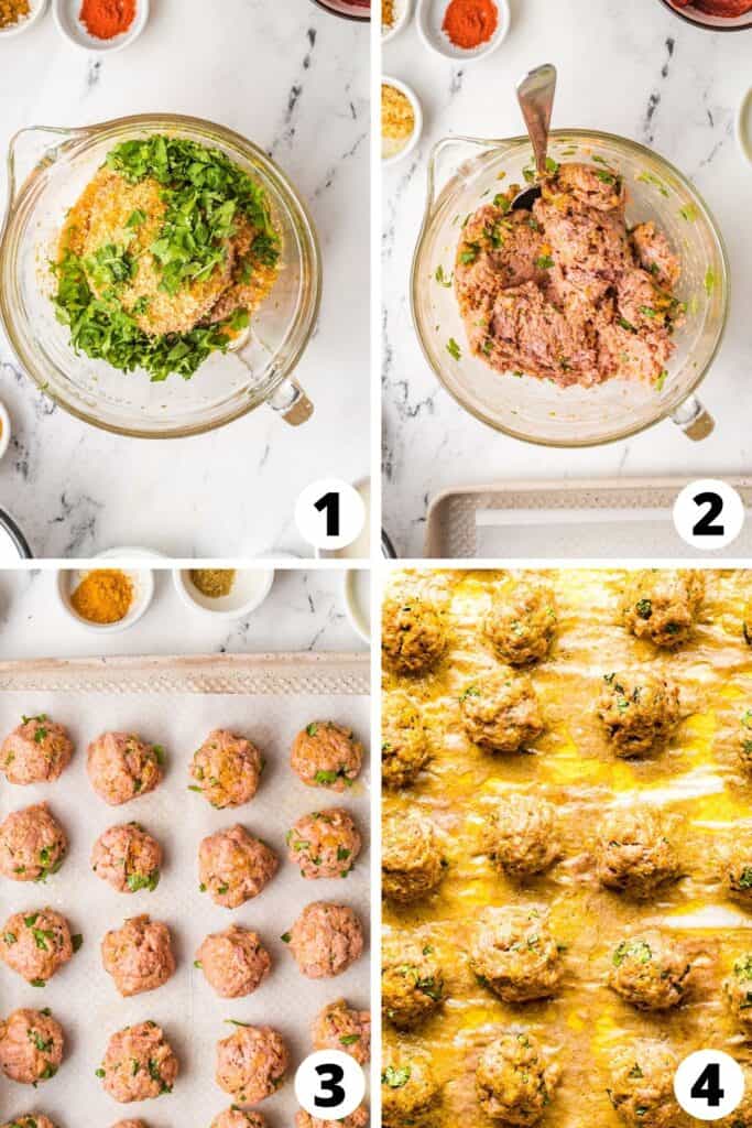 Curry Chicken Meatballs Recipe