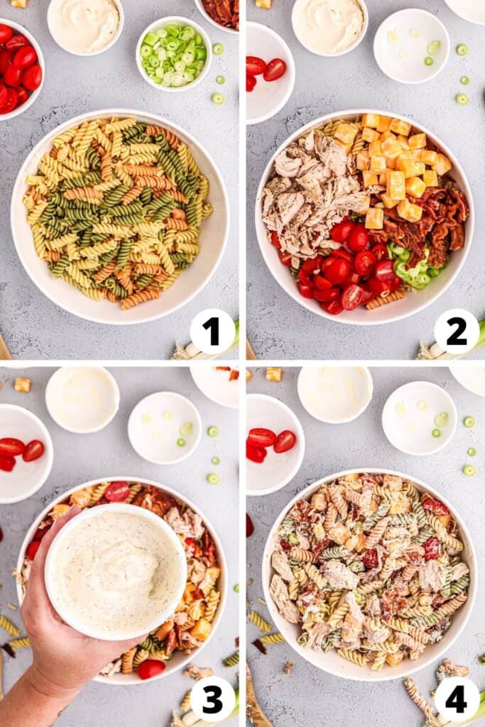 Chicken Bacon Ranch Salad Chicken Bacon Ranch Salad
