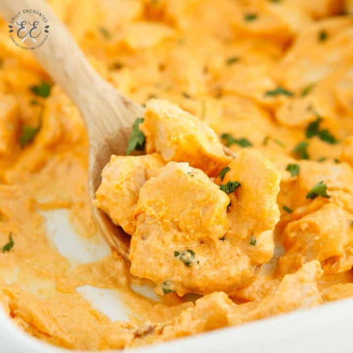 Creamy Buffalo Chicken Bake